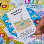 Hasbro Gaming The Game of Life: Oh, The Places You'll Go! Edition Board Game, Dr. Seuss Kids Games, 8+ - Image 6