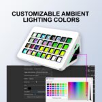 TreasLin/VSDinside Stream Dock XL Advanced Studio Controller, 32 Macro Keys, Trigger Actions in Apps and Software Like OBS, Twitch, YouTube and More, Works with Mac and PC, Stream Controller XL White - Image 4