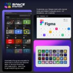 TreasLin/VSDinside Stream Dock XL Advanced Studio Controller, 32 Macro Keys, Trigger Actions in Apps and Software Like OBS, Twitch, YouTube and More, Works with Mac and PC, Stream Controller XL White - Image 7
