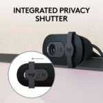 Logitech Brio 101 Full HD 1080p Webcam for Streaming and Meetings - Black | 1080p with auto-light correction, built-in mic, privacy shutter, USB-A, compatible with Teams, Google Meet, Zoom and more - Image 5