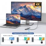 Acer 10Gbps USB C Hub with 4K@60Hz USB-C Display Output for Laptop | 4 Port USBC Splitter with 100W PD Port, 2*USB-C 3.2 Data, USB C Dongle for MacBook Neo/Pro/Air, iPad Pro and Type-C Devices - Image 4