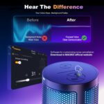 MAONO DGM20S Gaming Microphone for PC with Clear Voice & Noise Reduction | RGB Lighting, Tap-to-mute, Gain Control, Headphone Monitoring and Boom Arm for Discord Gaming, Streaming, Content Creation - Image 4
