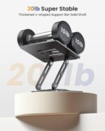 LOXP Adjustable Tablet Stand, 360 Rotating iPad Stand with Heavy-Duty Base | Matel, Perfect for Travel, Desk, Office, 4.7-16.9" Device, iPad Pro Air Mini, Kindle, Surface Tablet, Portable Monitors - Image 7