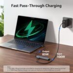 acer 6 in 1 USBC Hub with Ethernet, 4K@60Hz USBC to HDMI Multiport Adapter | 2*USB-A 3.0 & 1*USB-C 3.0 Data Ports, 100W PD Port, USB C Dongle for MacBook Neo/Pro M5/Air, Acer, iPad, iPhone 17/16/15 - Image 6