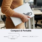 acer 6 in 1 USBC Hub with Ethernet, 4K@60Hz USBC to HDMI Multiport Adapter | 2*USB-A 3.0 & 1*USB-C 3.0 Data Ports, 100W PD Port, USB C Dongle for MacBook Neo/Pro M5/Air, Acer, iPad, iPhone 17/16/15 - Image 8