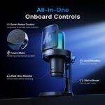MAONO DGM20W Wireless Gaming Microphone for PC & Smartphones | USB-C Receiver, Clear Voice, Noise Reduction, Software Control, Custom RGB, Mute, Desk Stand, for Creators, Discord Streaming - Image 8