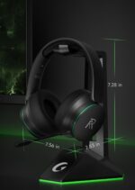 Wireless Gaming Headset for Xbox Series X|S, Xbox One, PS5, PS4, Blackgreen | Bluetooth 5.3, 3D Surround Sound, Rotatable Earmuffs, Gaming Headphones with Noise Canceling Microphones - Image 9