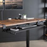 VIVO Black Extra Large 34 x 11 in Under Desk Keyboard Tray, MOUNT-KB15EB | Keyboard Tray for Typing, Slide Out Platform, Extra Sturdy C-Clamp Mount System, Computer Drawer, Black Frame - Image 9
