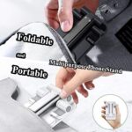 Meetuo 2 Pcs Cell Phone Stand for Desk Adjustable Desktop Phone Holder | Adjustable Angle Height, Fully Foldable&Portable, Compatible with iPhone 17/16/15/14/13/12/Smartphones - Image 7