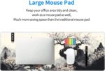 Japanese Mouse Pad, Large Japanese Desk Mat, XL Anime Gaming Keyboard Mat, Non-Slip Rubber Base, Big Extended Desk Protector for Home Office, 31.5”x11.8” - Image 6