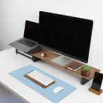 Leather Desk Pad Protector,Non-Slip Desk Pad,on-Slip PU Leather Large Mouse Pad,Easy Clean Desk Protecor Mat,Writing Pad for Office Work/Home/Decor(Black, 23.6" x 13.7") - Image 6