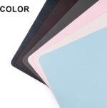 Leather Desk Pad Protector,Non-Slip Desk Pad,on-Slip PU Leather Large Mouse Pad,Easy Clean Desk Protecor Mat,Writing Pad for Office Work/Home/Decor(Black, 23.6" x 13.7") - Image 8