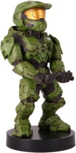 Exquisite Gaming: Halo: Master Chief - Mobile Phone & Gaming Controller Holder, Device Stand, Cable Guys, Xbox Licensed Figure, Green - Image 2