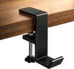 JAKO Headphone Stand - Aluminum Alloy Headphone Holder, Under Headset Stand for Desk Fit for PC Gaming Headset Hanger Hook Suitable for Office, Computer, Student Class Desk, Handmade Creator Table - Image 2