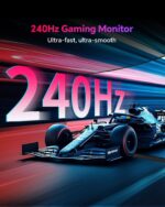 KTC 32 inch 240Hz Curved Gaming Monitor, 2K 1440P Computer Monitor,H32S25E | QHD PC Monitors Gamer 1000R, 1ms MPRT, 4000:1 Contrast, 122%sRGB, Adaptive Sync, HDMI Display Port, Tiltable, VESA Mount - Image 2