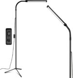 Led Floor Lamp for eyelash extensions Standing light Floor Lamps for Office Standing Lamp Brightness eyelash lamp tattoo Light Eye Caring Reading lamp for Bedroom makeup light lash light extension - Image 2