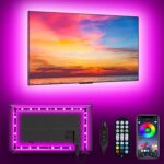 MATICOD LED Lights for TV Led Backlight, 9.84ft RGB Led Strip Lights USB TV Lights Behind 32-43in, APP Remote Control Music Sync TV Led Light for Bedroom Gaming Home Décor - Image 2