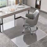 Office Chair Mat for Carpets, Clear Computer Desk Chair Mat for Low Carpeted Floors, Thick and Sturdy Carpet Protector, Easy Glide and Flat Without Curling (30" x 48" Rectangle) - Image 2