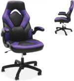 RESPAWN 3085 Gaming Chair, Ergonomic Office Chair, Headrest, Flip-Up Arms | Flip-up arms save space, while lumbar support and 360° swivel deliver comfort for gaming, work and streaming. - Image 2