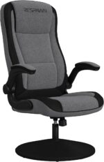 Respawn 800 Console Rocker Gaming Chair, Swivel Seat with Lumbar Support | 360° swivel rocker gaming chair with lumbar support, flip-up arms and stable base for console gaming or reading. - Image 2