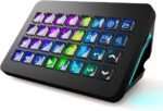 TreasLin/VSDinside XL Streaming Deck & Macro Keypad – 32 Customizable Keys with Scroll Wheels + RGB Light, Programmable Shortcut Keyboard for Gamers Creators Work on OBS Twitch Zoom Teams PS Excel - Image 2