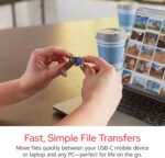 Verbatim 32GB Store ‘n’ Go Dual OTG USB 3.2 Gen 1 Flash Drive for USB-C Devices – 2 in 1 Type C Thumb Drive - Image 2