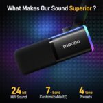 MAONO PD100X USB/XLR Podcast Microphone for PC,Gaming Streaming Dynamic Mic | Noise Reduction,Tap to Mute,Custom RGB, Maono Link Support,Volume & Gain Control,Desktop Stand,for Computer Recording,Meeting - Image 4