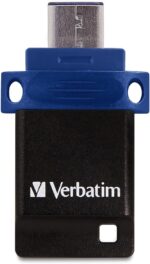 Verbatim 64GB Store ‘n’ Go Dual OTG USB 3.2 Gen 1 Flash Drive for USB-C Devices – 2 in 1 Type C Thumb Drive - Image 3