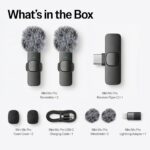 Mini Mic Pro (Latest Model – #1 Microphone for iPhone & Android, Wireless Mini Microphone, Clear Voice, Noise Cancelling, Lavalier Mic for TikTok, YouTube & Interviews - Image 6