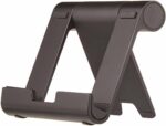Amazon Basics Multi-Angle Portable Foldable Stand for iPad Tablet, E-reader and Phone, Sturdy Hands-Free Viewing, Black - Image 5