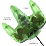 miadore 2 Packs Classic 64 Wired Controller Joystick for N64 Video Game System N64 Console (Jungle Green and Orange) - Image 3