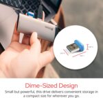 Verbatim 16GB Store 'n' Stay Nano USB 3.2 Gen 1 Flash Drive Snag-Free Low Profile Thumb Drive - Blue - Image 3