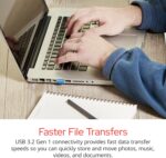 Verbatim 16GB Store 'n' Stay Nano USB 3.2 Gen 1 Flash Drive Snag-Free Low Profile Thumb Drive - Blue - Image 4