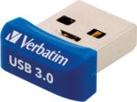 Verbatim 16GB Store 'n' Stay Nano USB 3.2 Gen 1 Flash Drive Snag-Free Low Profile Thumb Drive - Blue - Image 7