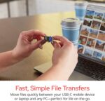 Verbatim 64GB Store ‘n’ Go Dual OTG USB 3.2 Gen 1 Flash Drive for USB-C Devices – 2 in 1 Type C Thumb Drive - Image 2